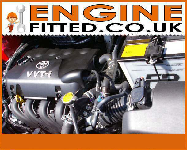 Engine For Toyota Yaris-Petrol